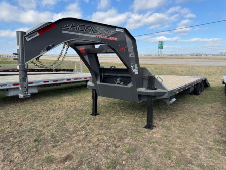 New 2026 Horizon Trailers FYZ 34' Gooseneck 12K Equipment Trailer