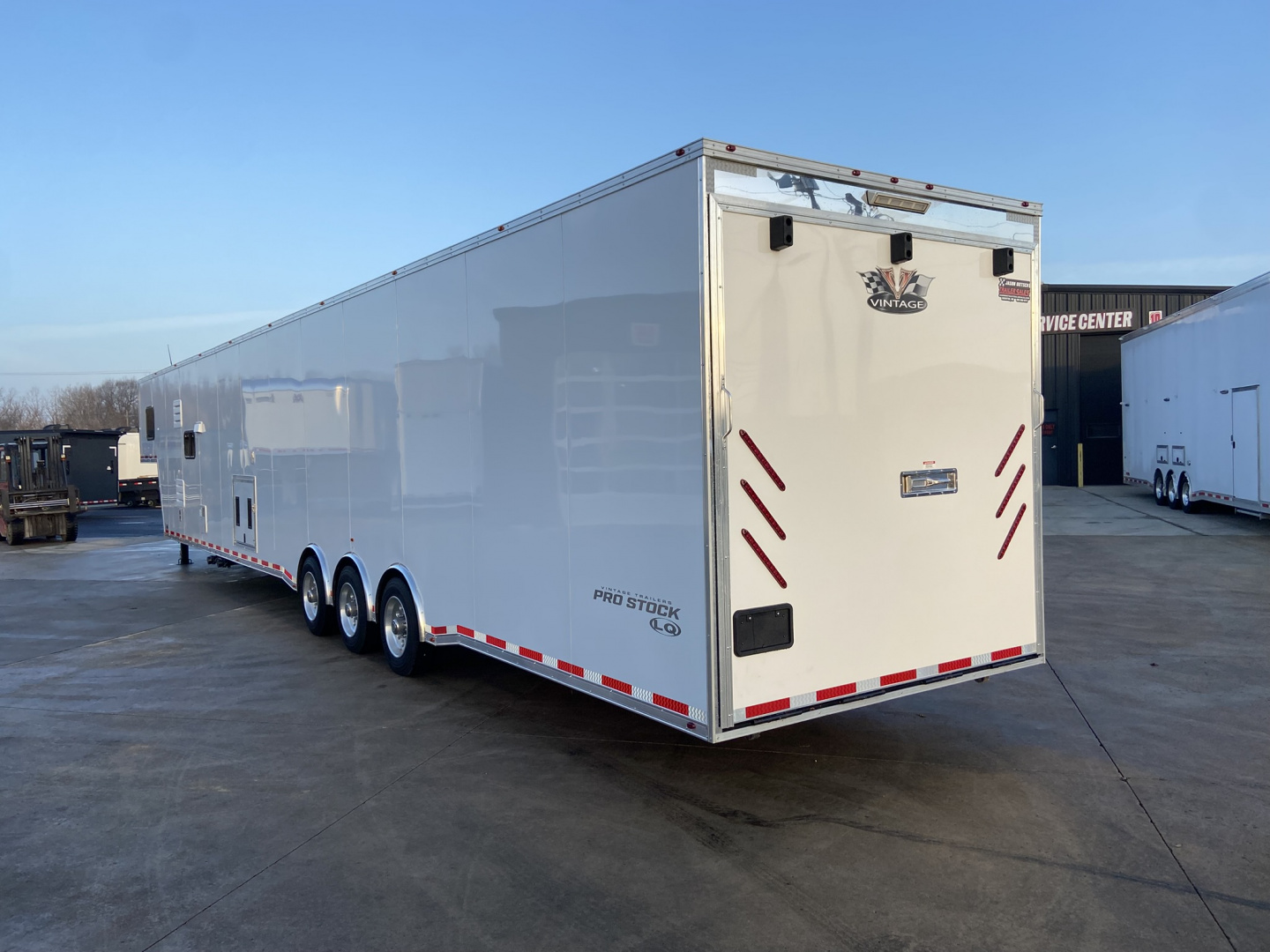 New 2026 Vintage Living Quarters Racing Trailer