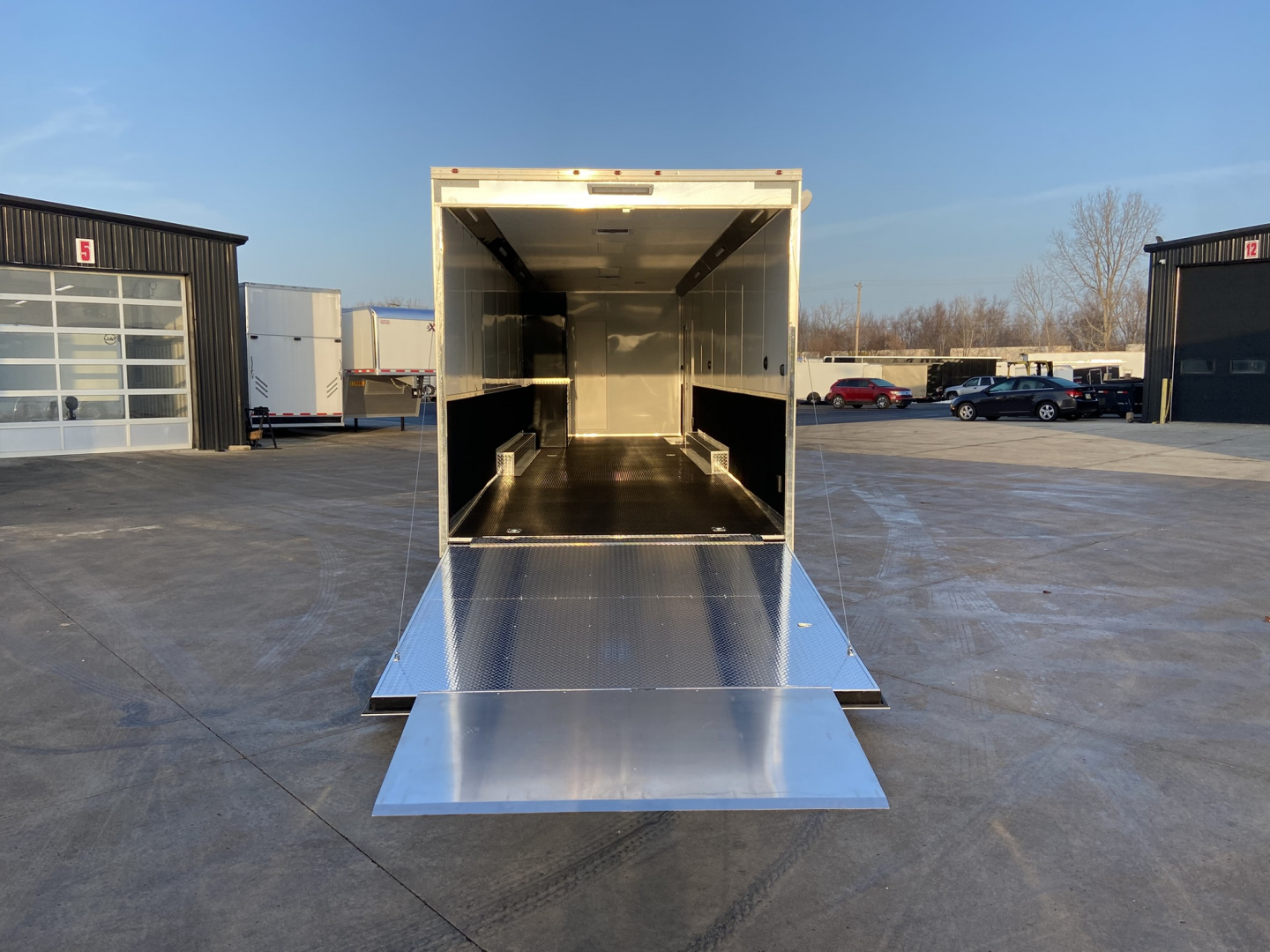 New 2026 Vintage Living Quarters Racing Trailer