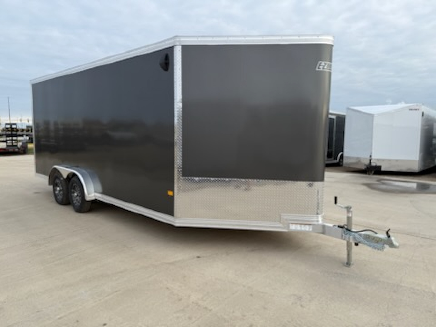 New 2026 E-Z Hauler EZES7.5X16+5-IF Snowmobile Trailer