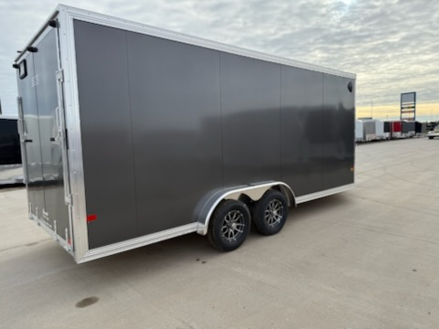 New 2026 E-Z Hauler EZES7.5X16+5-IF Snowmobile Trailer