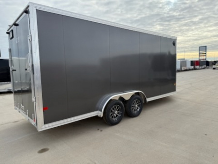 New 2026 E-Z Hauler EZES7.5X16+5-IF Snowmobile Trailer