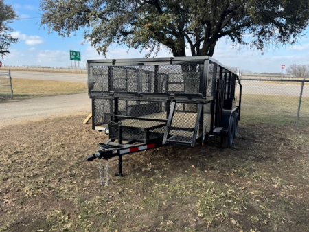 New 2026 P&C Trailers 83x12x4 3.5k Landscape Trailer