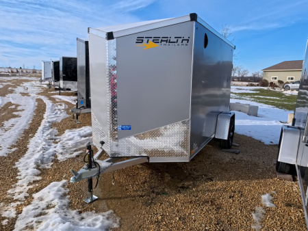 New 2026 Stealth Trailers 6 x 10 COBRA Enclosed Cargo with Translucent Roof and 2,990 lb. GVWR
