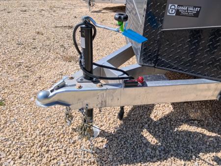 New 2026 Stealth Trailers 7.5 x 16 x 7 COBRA Enclosed Cargo with Sidewinder Side Escape Door, Rear Stabilizer Jacks, and 7K GVWR - Charcoal