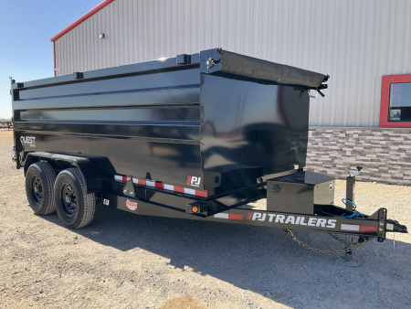 New 2026 PJ 83 x14' BP Tandem Axle Dump w/ 48  Sides – D7