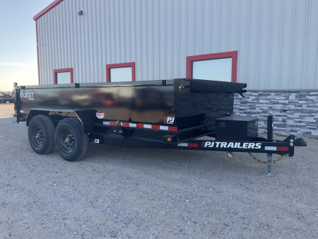 New 2026 PJ 83 x14' BP Tandem Axle Dump w/ 24  Sides – D7