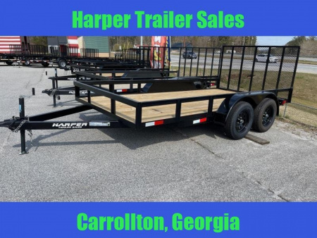 New 2026 7X14 TANDEM AXLE UTILITY TRAILER