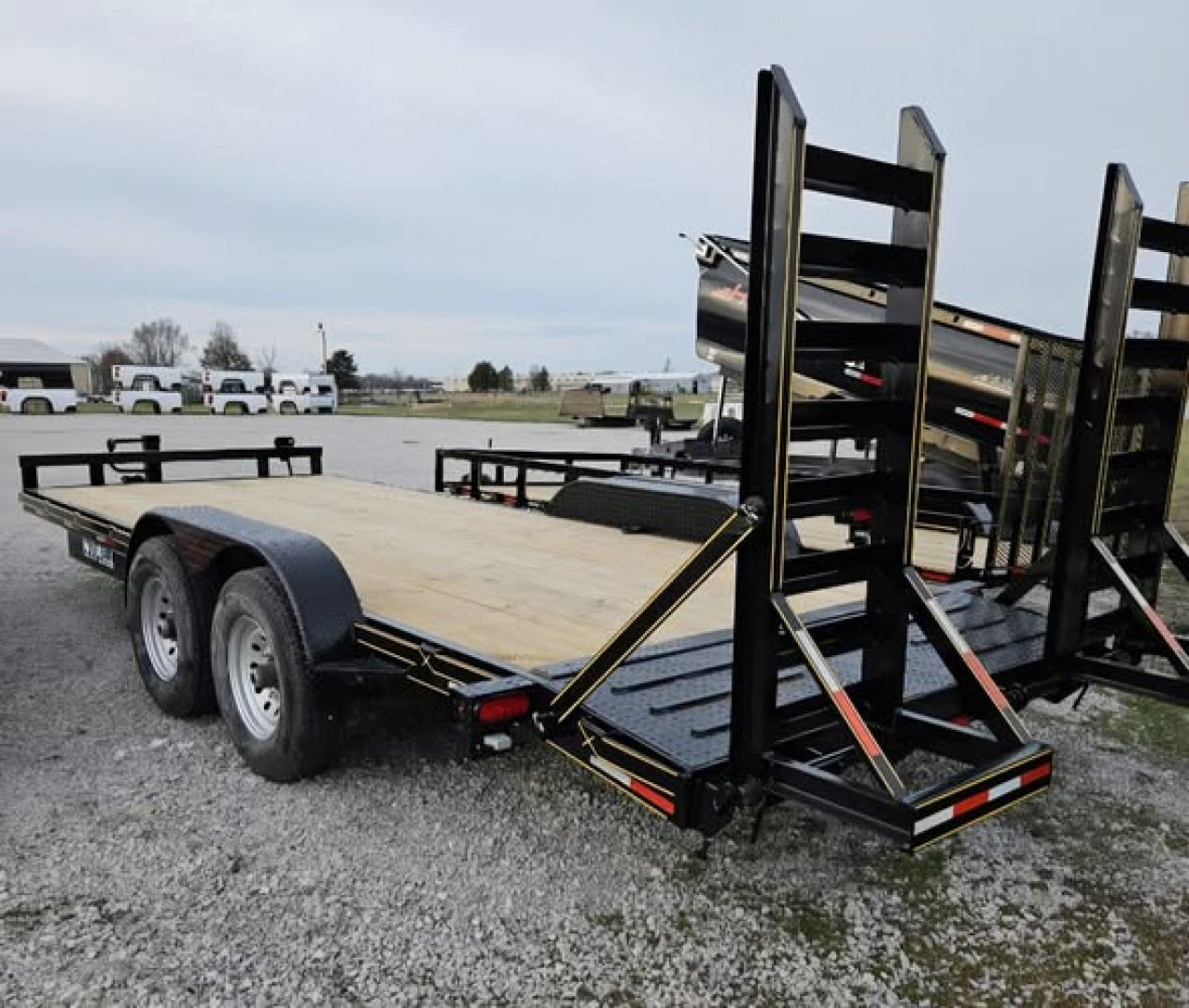 New 2026 Maxwell Skid Steer Flatbed Trailer
