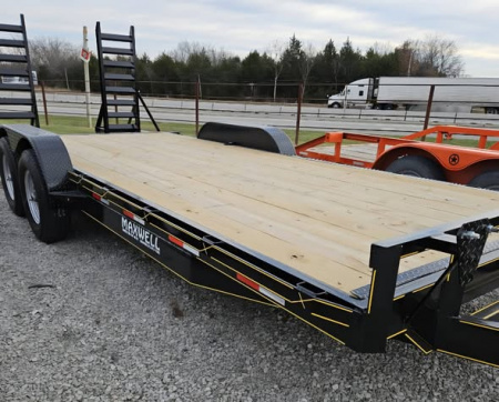 New 2026 Maxwell Skid Steer Flatbed Trailer