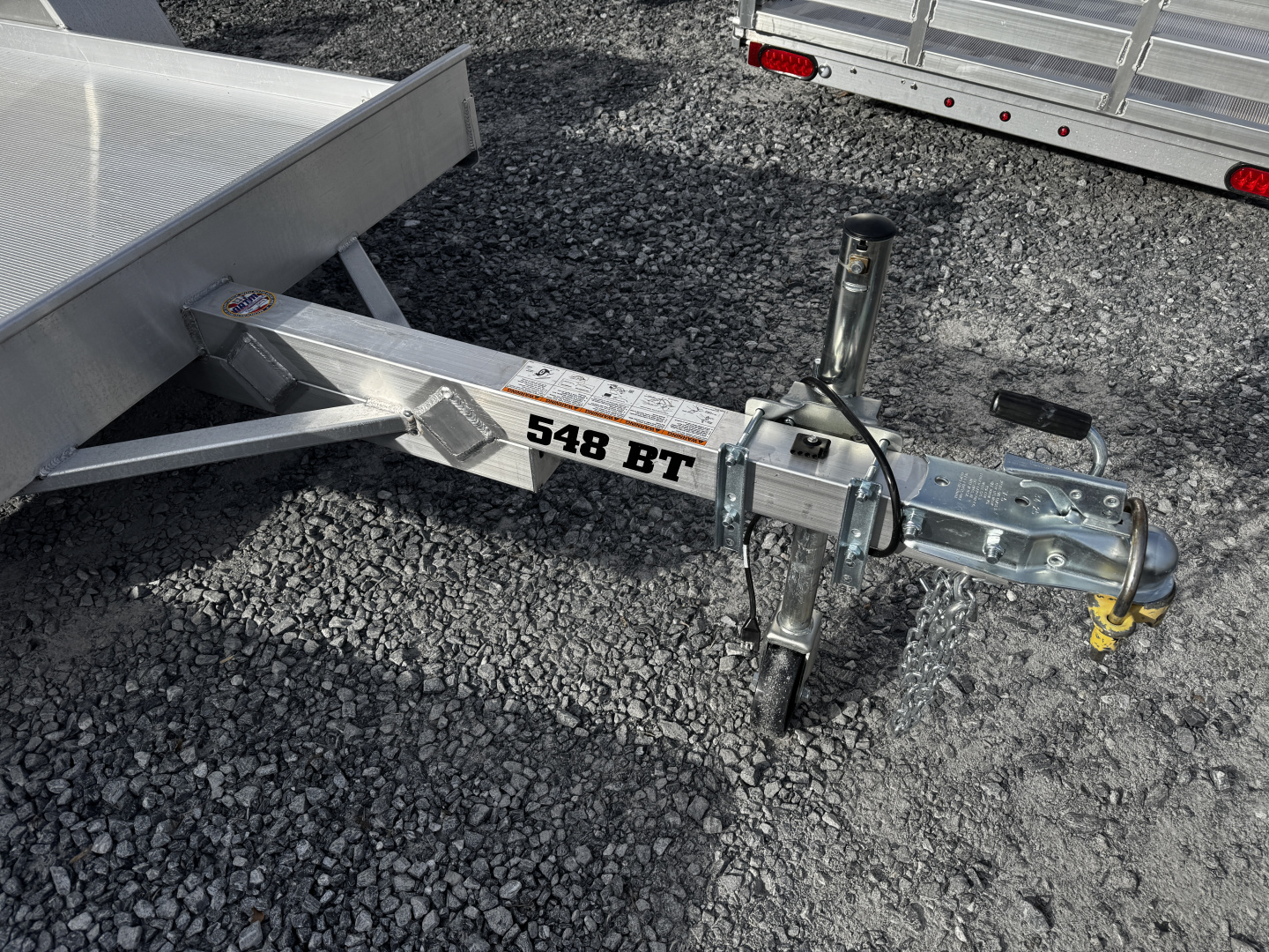 New 2026 Aluma 548S-BT Utility Trailer Bifold Tailgate