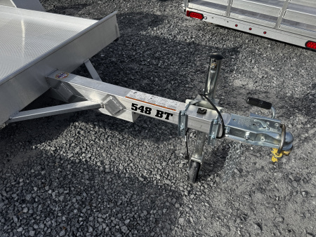New 2026 Aluma 548S-BT Utility Trailer Bifold Tailgate