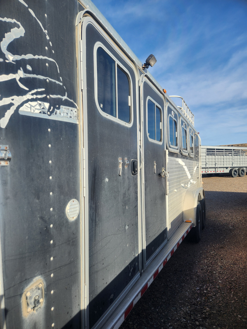 Used 1999 Exiss Sooner Horse Trailer 3H