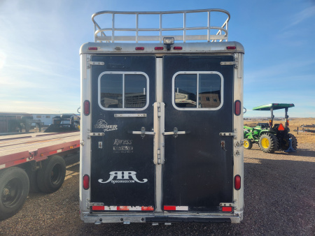 Used 1999 Exiss Sooner Horse Trailer 3H