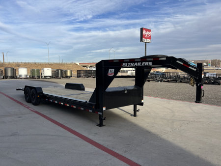 New 2026 PJ 82 x24' Gooseneck HD Equipment Tilt Trailer – TJ
