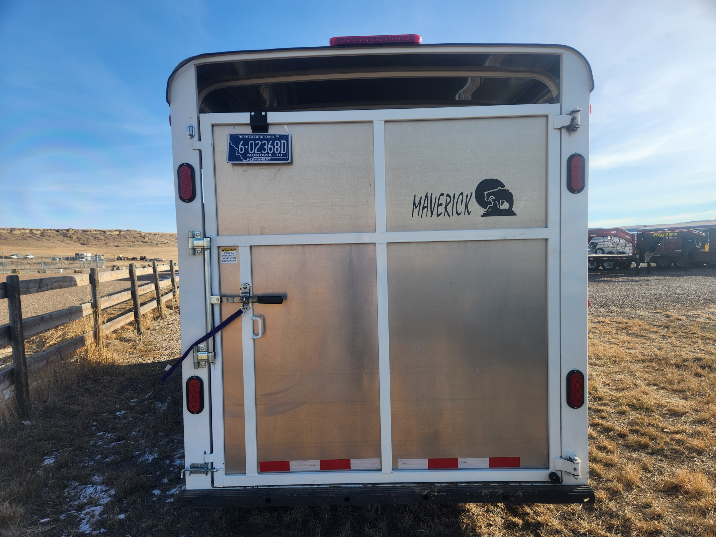 Used 2023 Maverick 4H Slant Trailer 10K