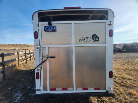 Used 2023 Maverick 4H Slant Trailer 10K