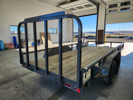 Used 2025 East Texas 16' Utility Trailer 7K