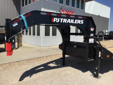 New 2026 PJ 102"x40' GN Low-Pro Air-Ride Flatbed w/ Duals - LD