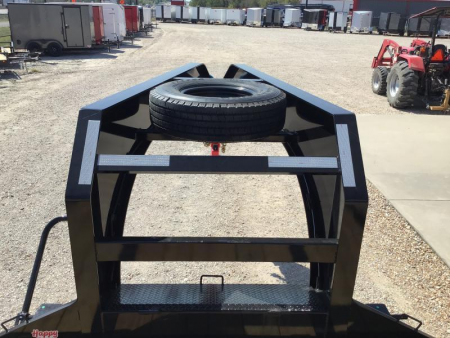 New 2026 PJ 102"x40' GN Low-Pro Air-Ride Flatbed w/ Duals - LD