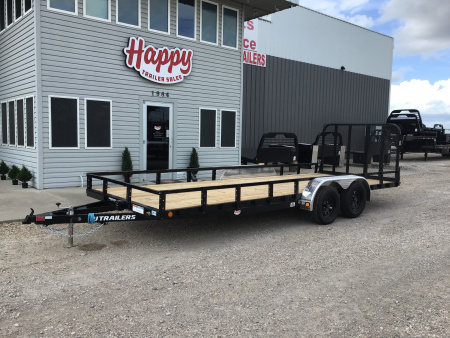 New 2026 PJ 83 x20' Tandem Axle Utility Trailer - UL