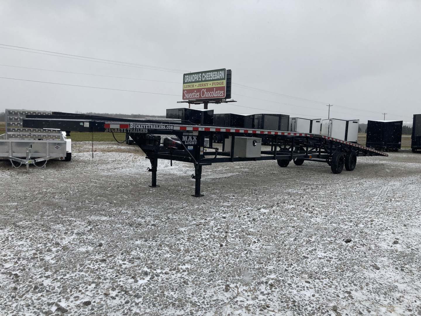 Used 2025 Buckeye Max Light 48' Car Hauler
