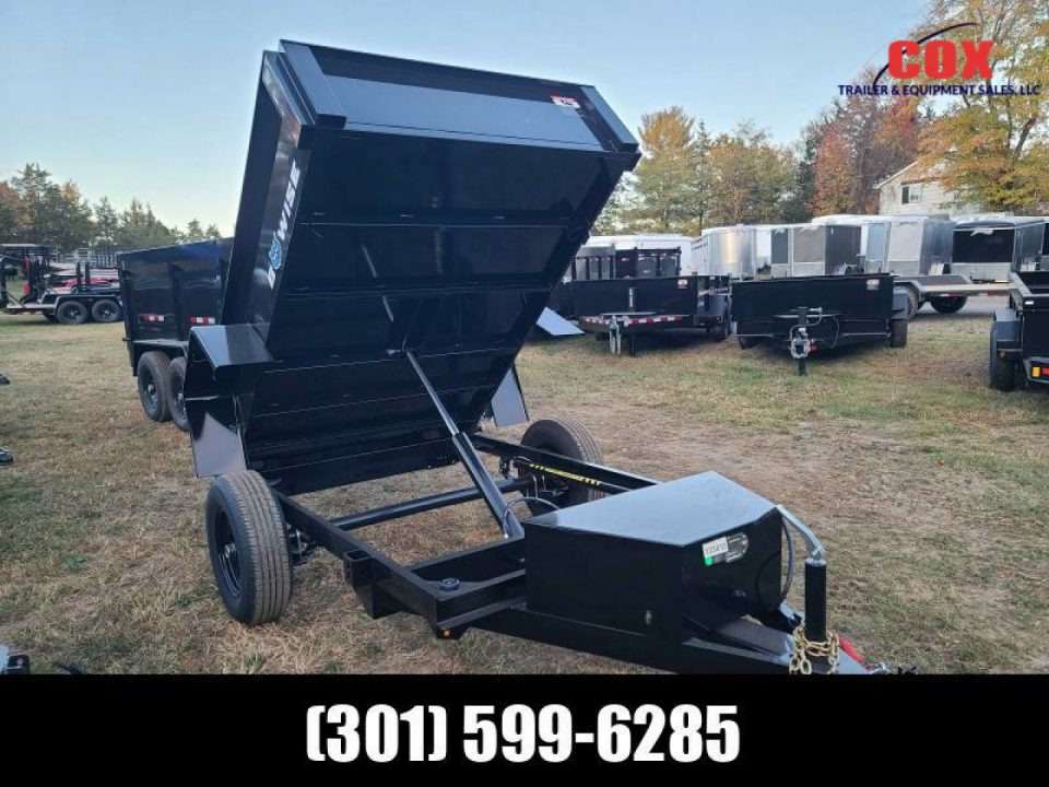 New 2026 BWISE 5 x 8 special dump 5000#LP Dump Trailer