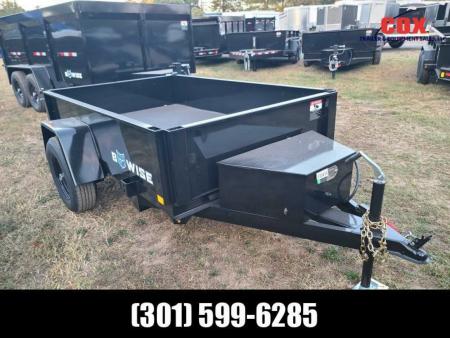 New 2026 BWISE 5 x 8 special dump 5000#LP Dump Trailer