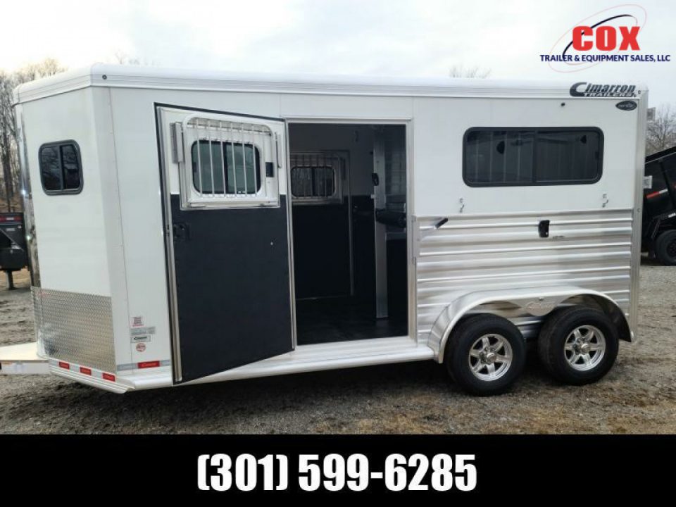 New 2027 Cimarron Trailers Cox Signature Series plus Horse Trailer