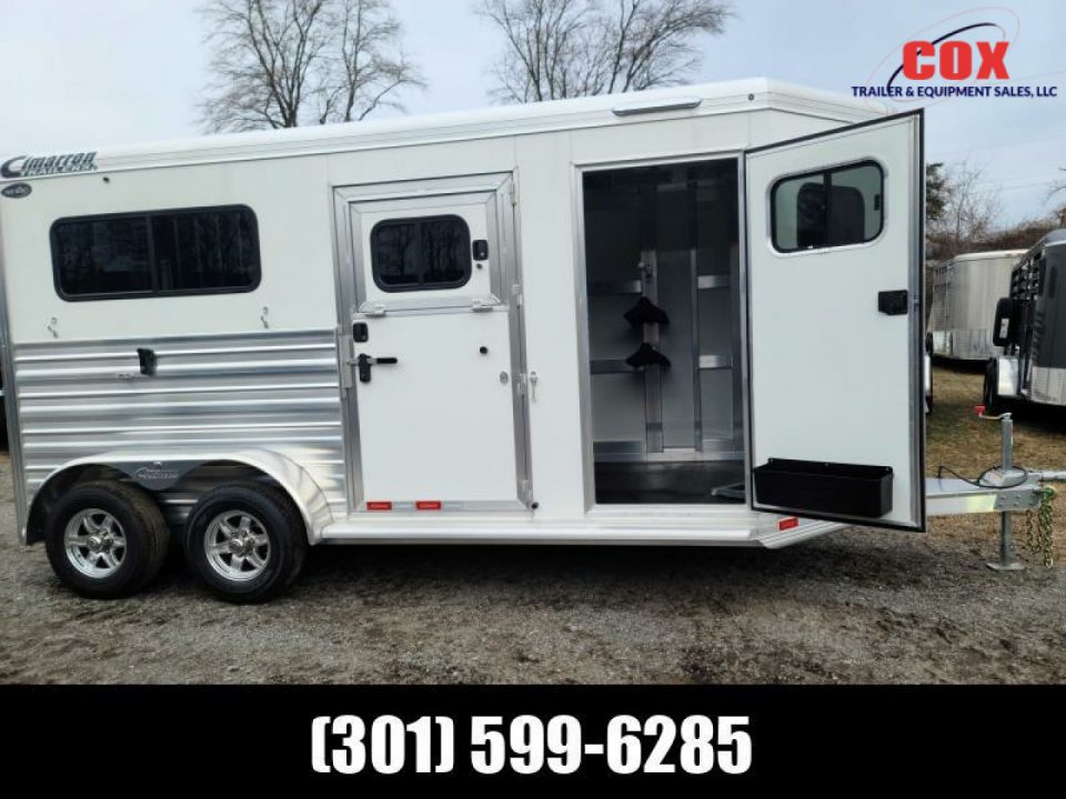 New 2027 Cimarron Trailers Cox Signature Series plus Horse Trailer