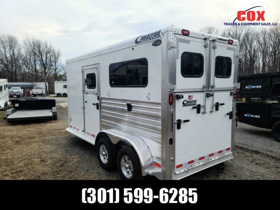 New 2027 Cimarron Trailers Cox Signature Series plus Horse Trailer