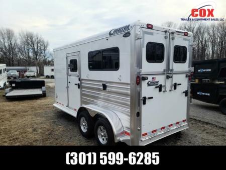 New 2027 Cimarron Trailers Cox Signature Series plus Horse Trailer
