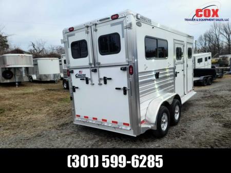 New 2027 Cimarron Trailers Cox Signature Series plus Horse Trailer
