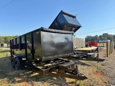 New 2026 Oak Ridge 7x16x4 14k Dump Trailer
