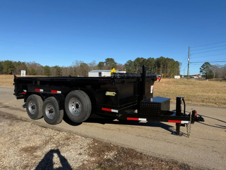 New 2026 Oak Ridge 7x14x2 16k Dump Trailer