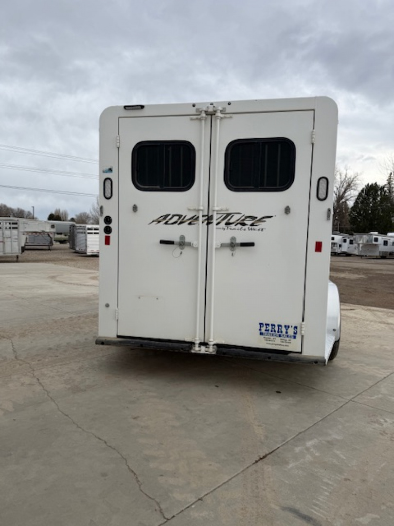 Used 2021 Trails West Adventure 3 Horse Horse Trailer