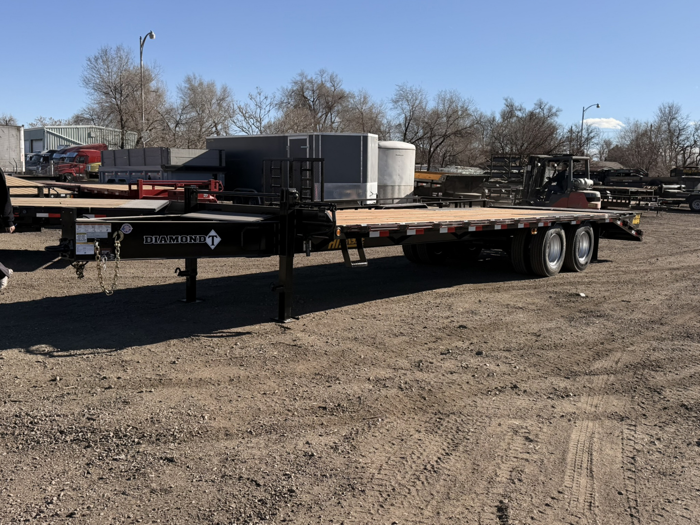 New 2026 Diamond T 8.5-28 Tandem Dual Deckover Pintle Equipment Hauler 25.9K GVWR