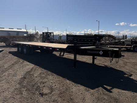 New 2026 Diamond T 8.5-28 Tandem Dual Deckover Pintle Equipment Trailer 25.9K GVWR