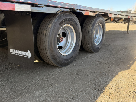 New 2026 Diamond T 8.5-28 Tandem Dual Deckover Pintle Equipment Hauler 25.9K GVWR