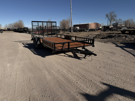 New 2026 Diamond T 7-14 Ramp Gate Utility W/ ATV Ramps 3K GVWR