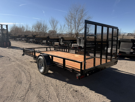 New 2026 Diamond T 7-14 Ramp Gate Utility W/ ATV Ramps 3K GVWR