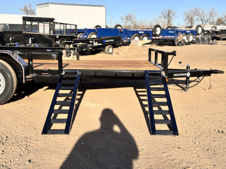 New 2026 Diamond T 7-16 Tandem Axle Ramp Gate Utility W/ ATV Ramps 7K GVWR