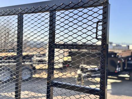 New 2026 Diamond T 7-16 Tandem Axle Ramp Gate Utility W/ ATV Ramps 7K GVWR