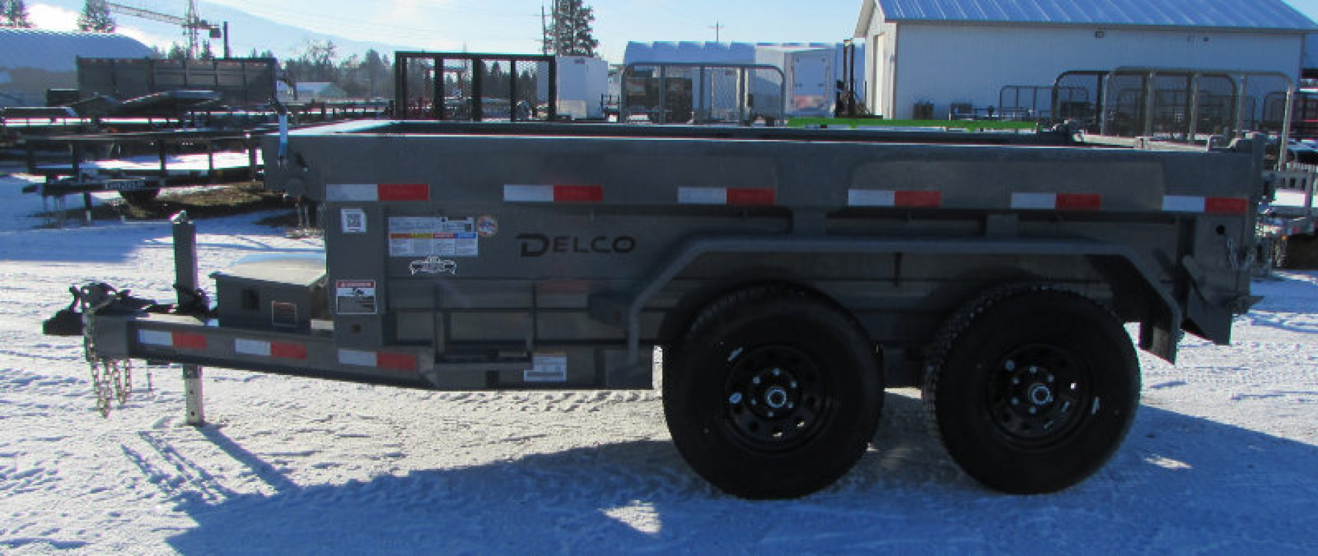 New 2025 Delco Trailers D110A62ESWE Dump Trailer