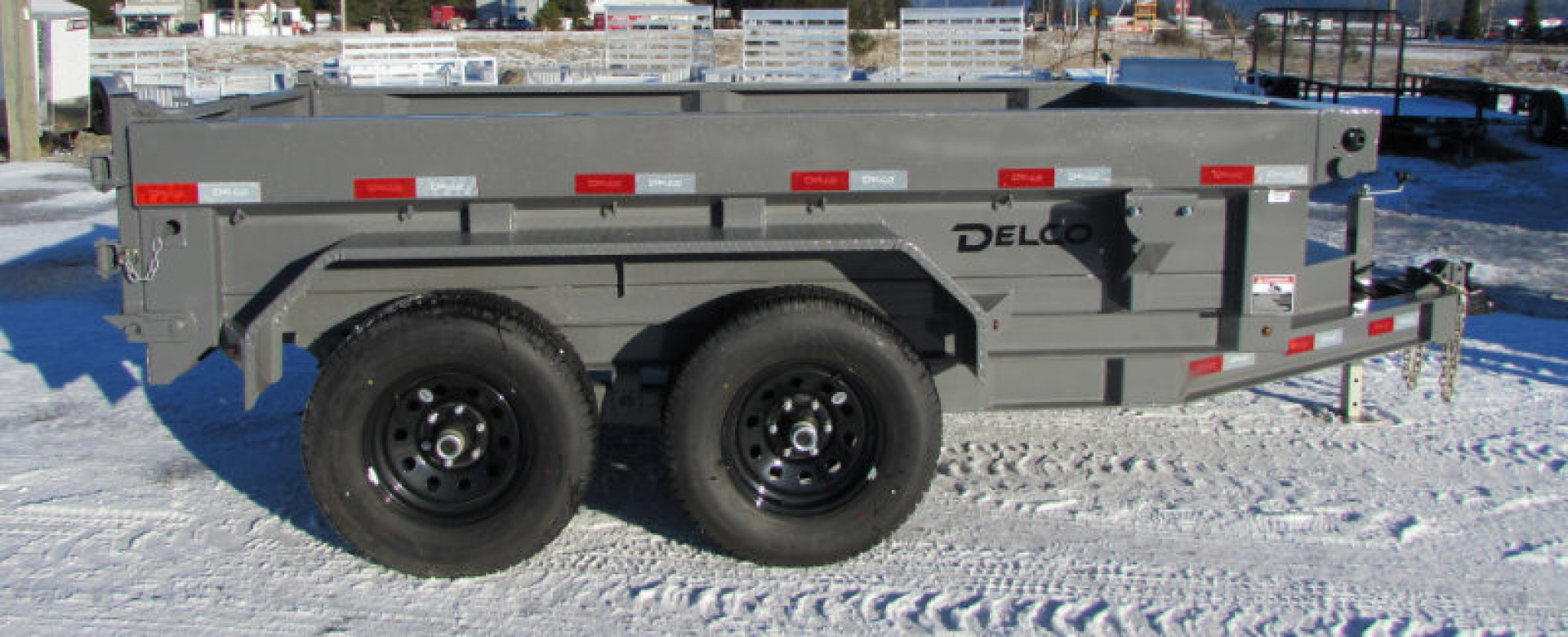 New 2025 Delco Trailers D110A62ESWE Dump Trailer