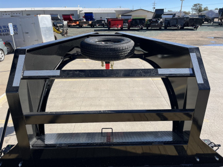 New 2026 PJ Trailers 25' X 102" Flatdeck 5' Dovetail With Ramps Flatbed Trailer