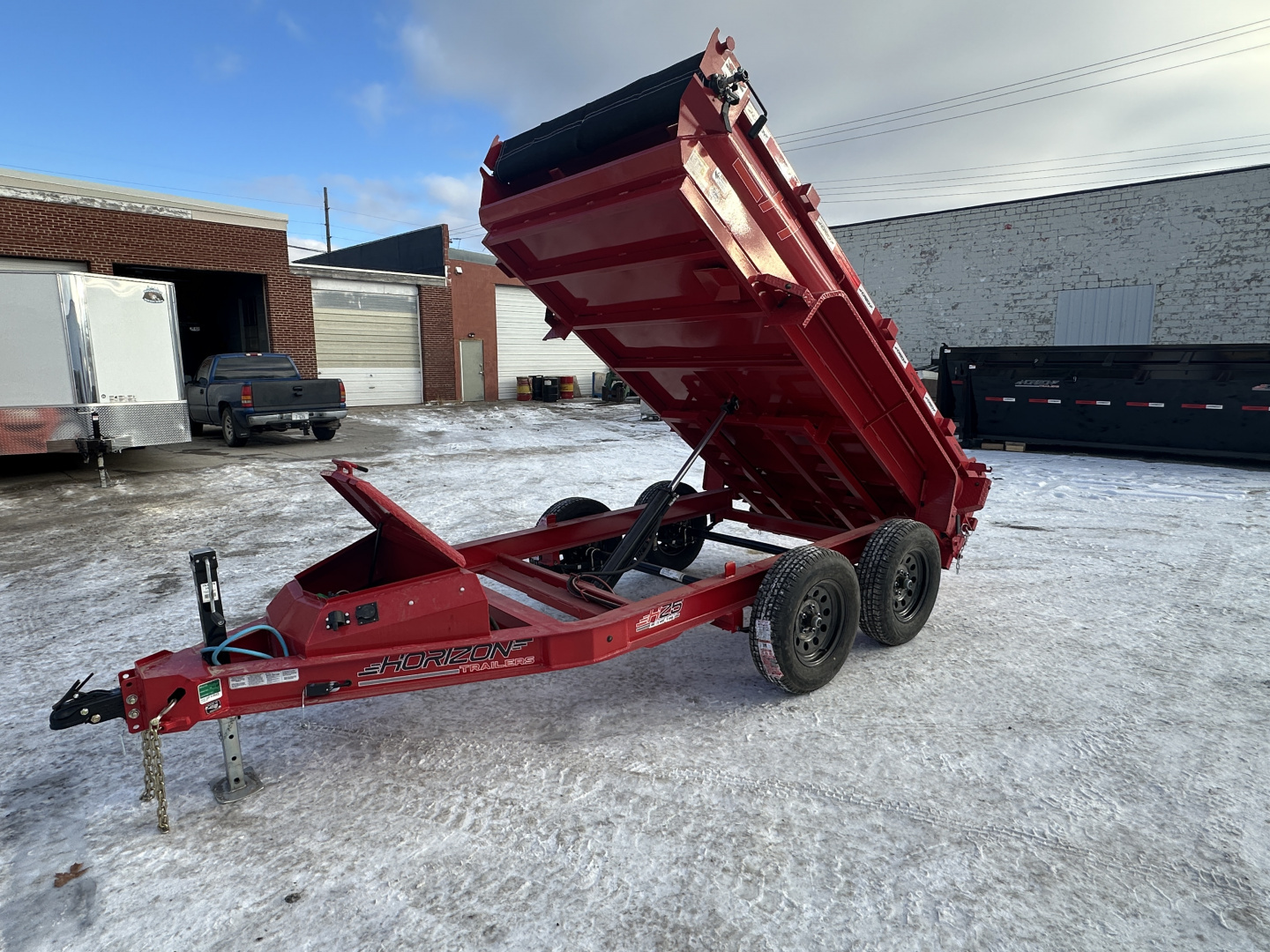 New 2026 Horizon Trailers HZ5 60X10 Dump Trailer