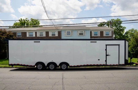 New 2025 CYNERGY 2 8.5X36FT ENCLOSED RACE TRAILER