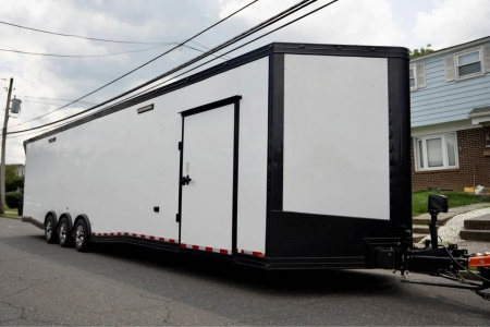 New 2025 CYNERGY 2 8.5X36FT ENCLOSED RACE TRAILER