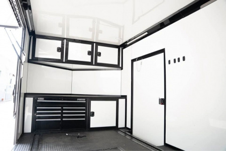 New 2025 CYNERGY 2 8.5X36FT ENCLOSED RACE TRAILER